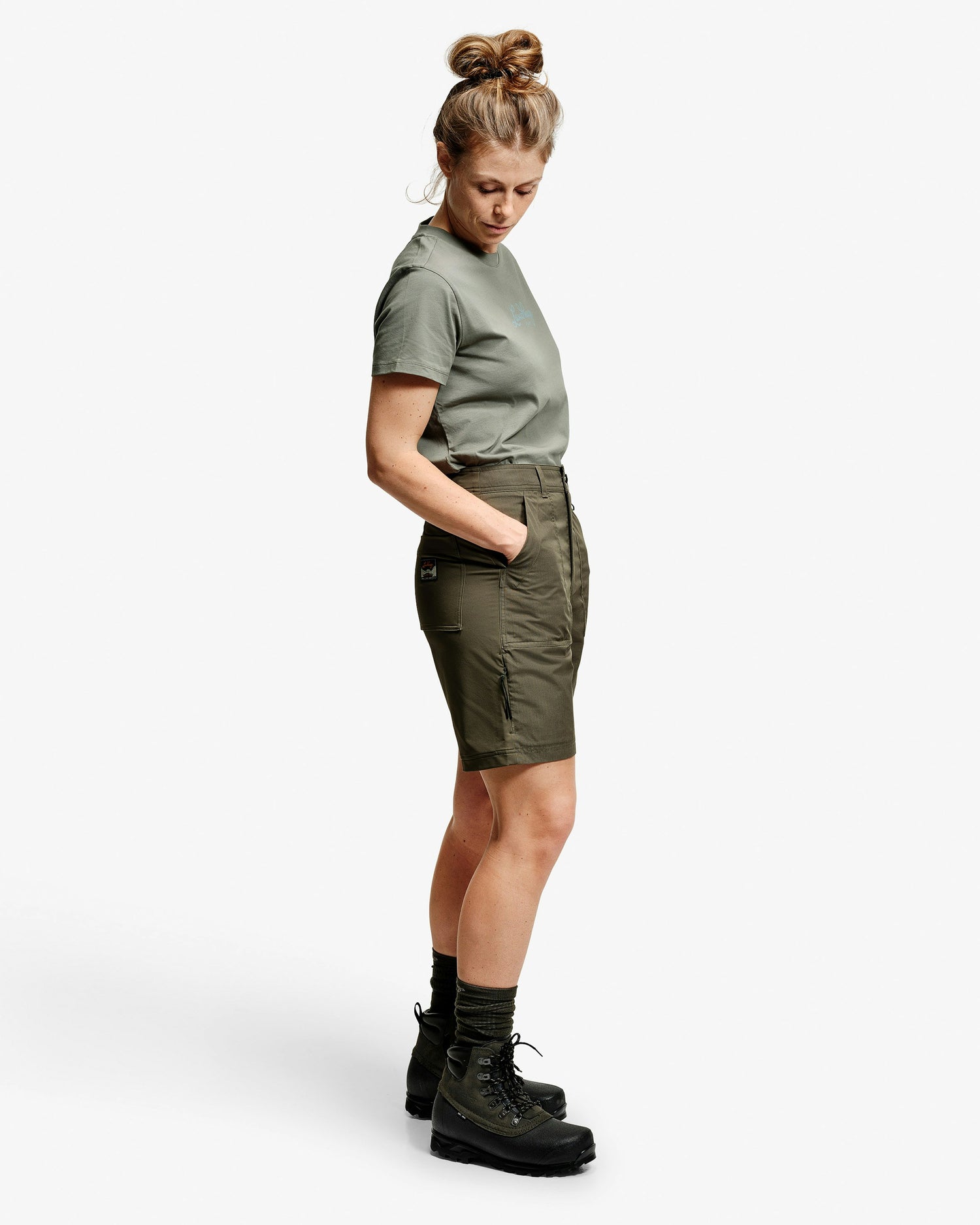 Fulu Cargo Stretch Hybrid Shorts Women