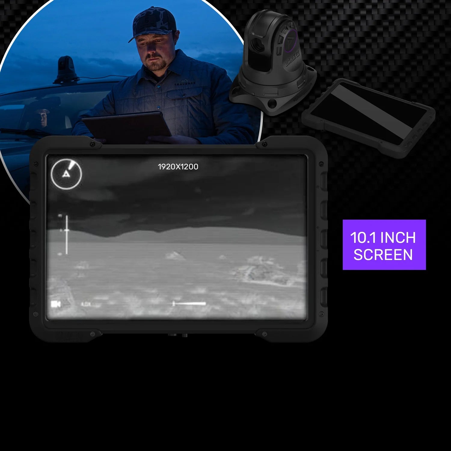 Defiance 640x480 PTZ Termisk Spaningskamera