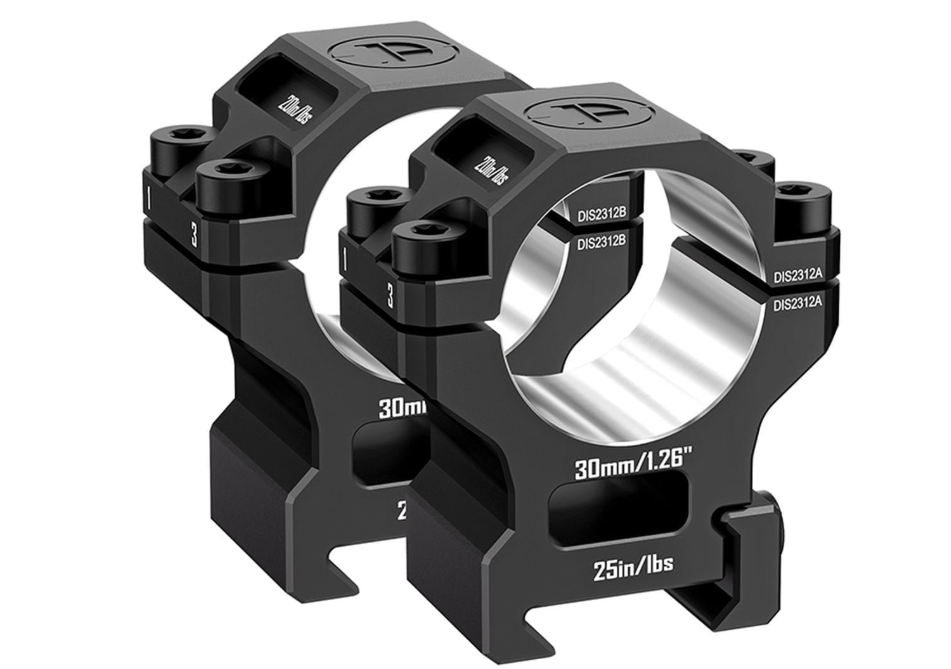 30 mm Picatinnyringar 7075 Aluminium