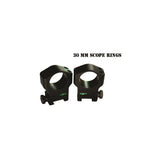 30 mm Scope Rings SVART / EN STL