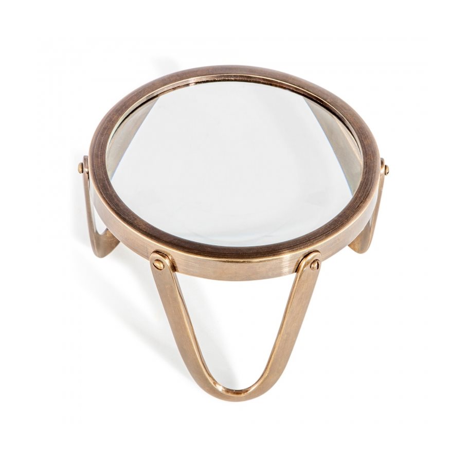 Förstoringsglas i mässing EN STL