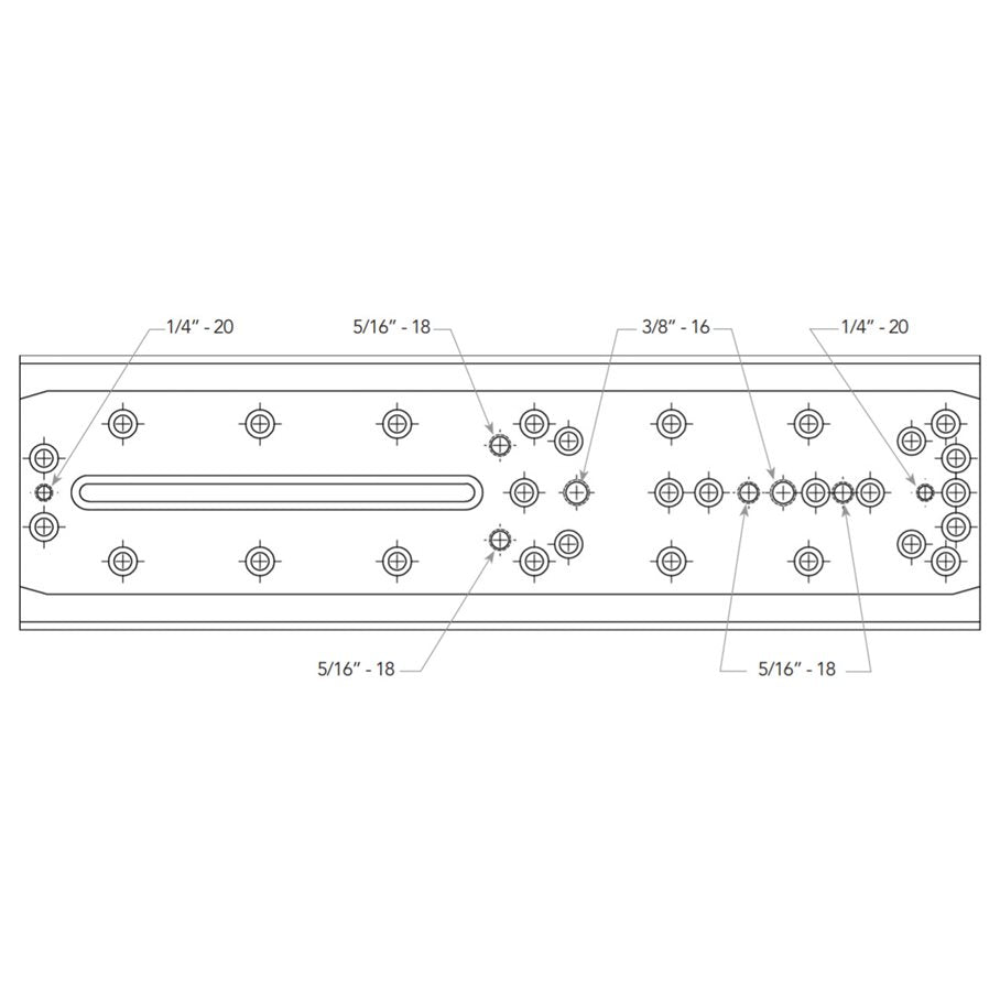 Universell monteringsskena till CGE-monteringar EN STL