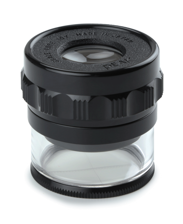 Mätlupp 7x med mätskala 10 - 0 - 10 mm (0,1 mm) EN STL