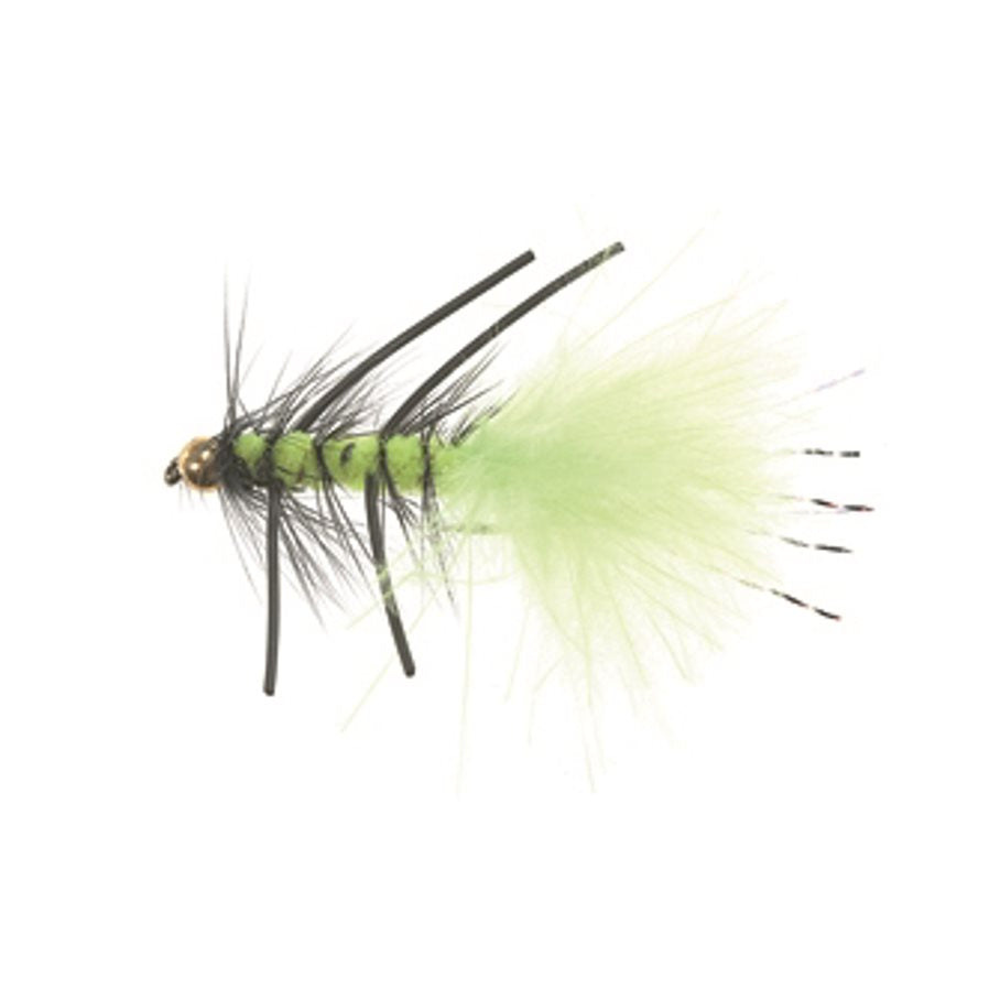BH Rubber Leg WB- Stl 8 FLUO GREEN / EN STL