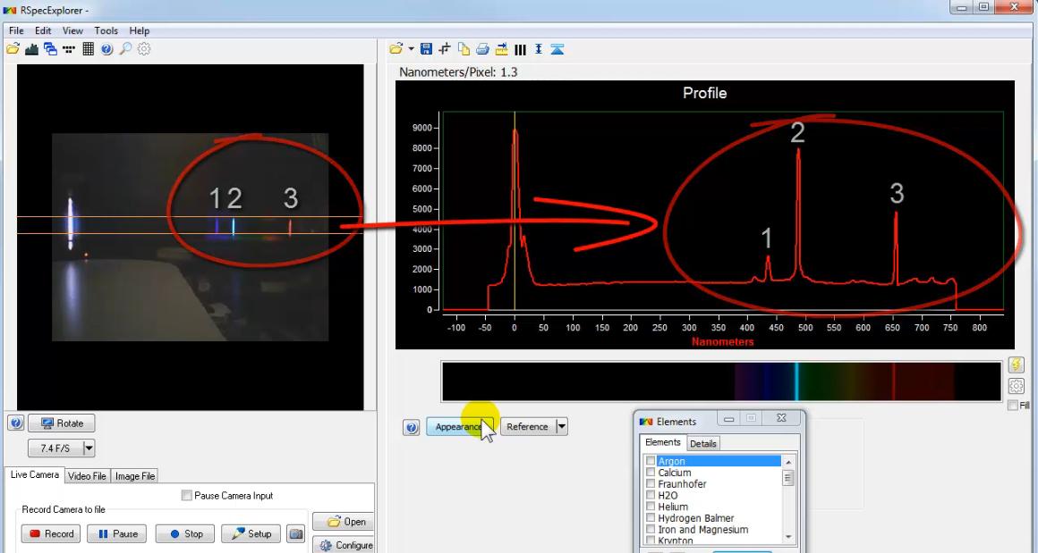 Digitalspektrometer - RSpec Explorer EN STL