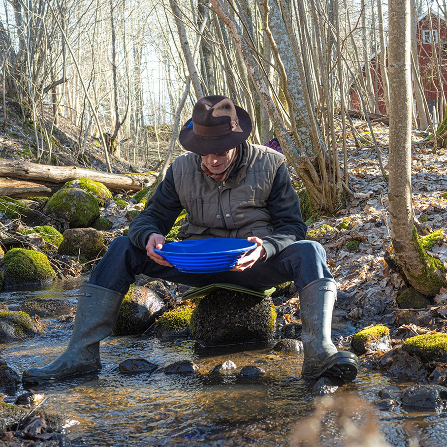 Vaskränna för guld, både nuggets och mikroguld EN STL