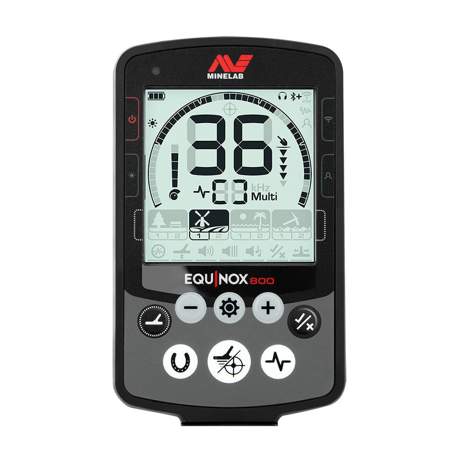 Metalldetektor Equinox 800 - upp till 3 meter SVART / EN STL