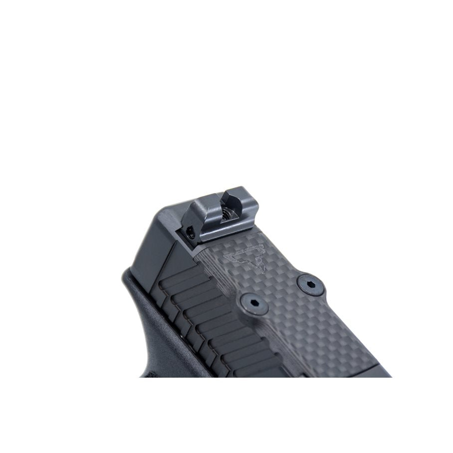 Fiber Optic Sights Set for Glock MOS RMR/Standard height EN STL