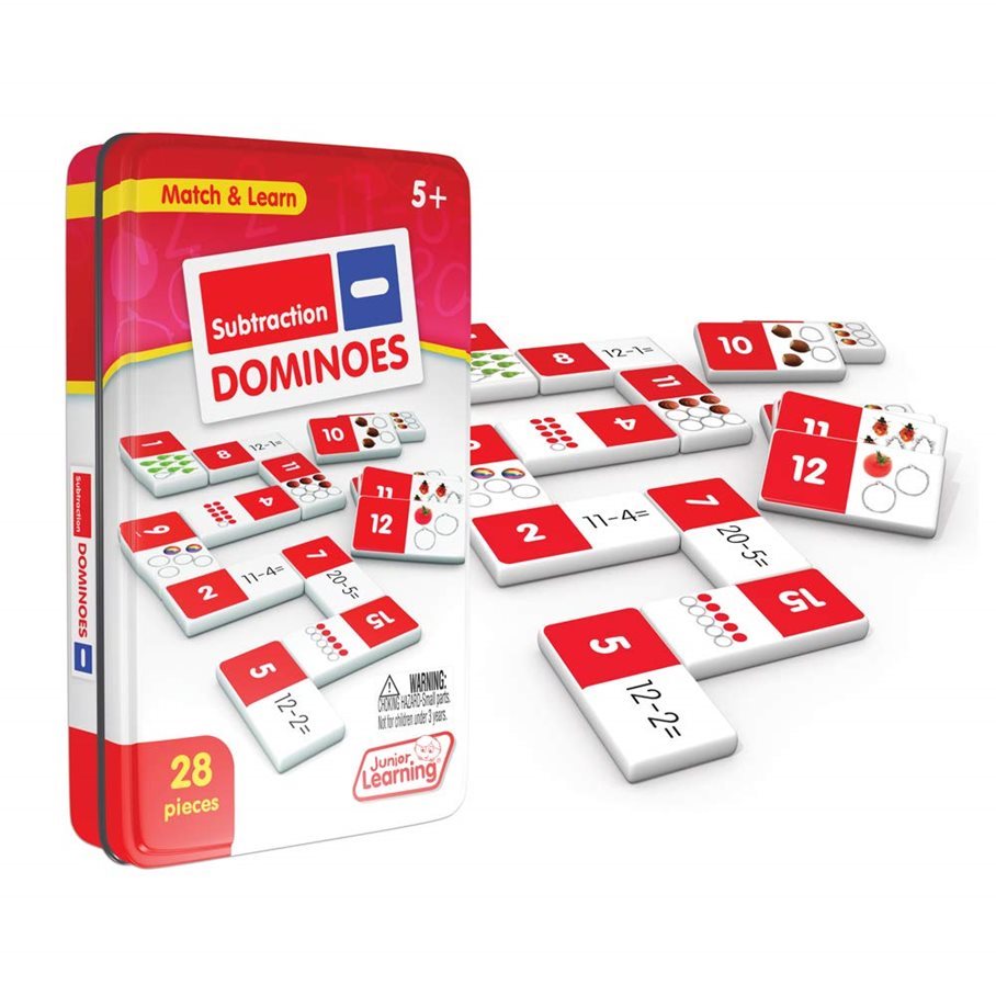 DOMINO - Subtraktion EN STL