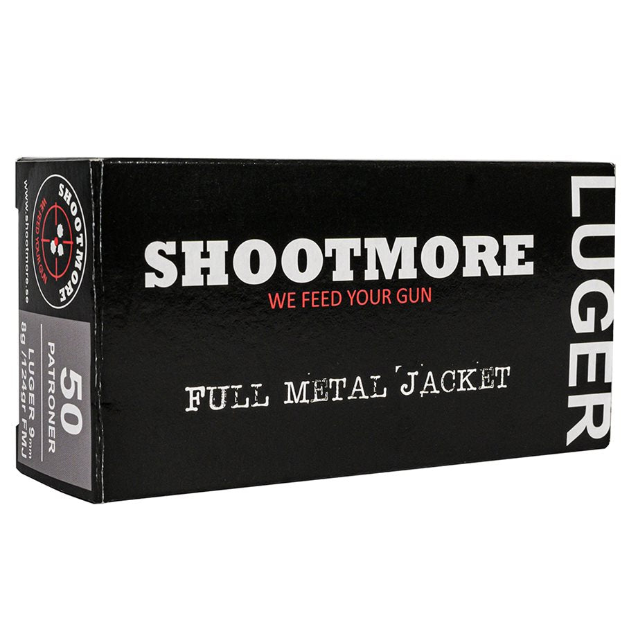 Scorpio 9x19 Luger 8 g/124 gr FMJ, 50 st/ask 50 ST / 9 MM