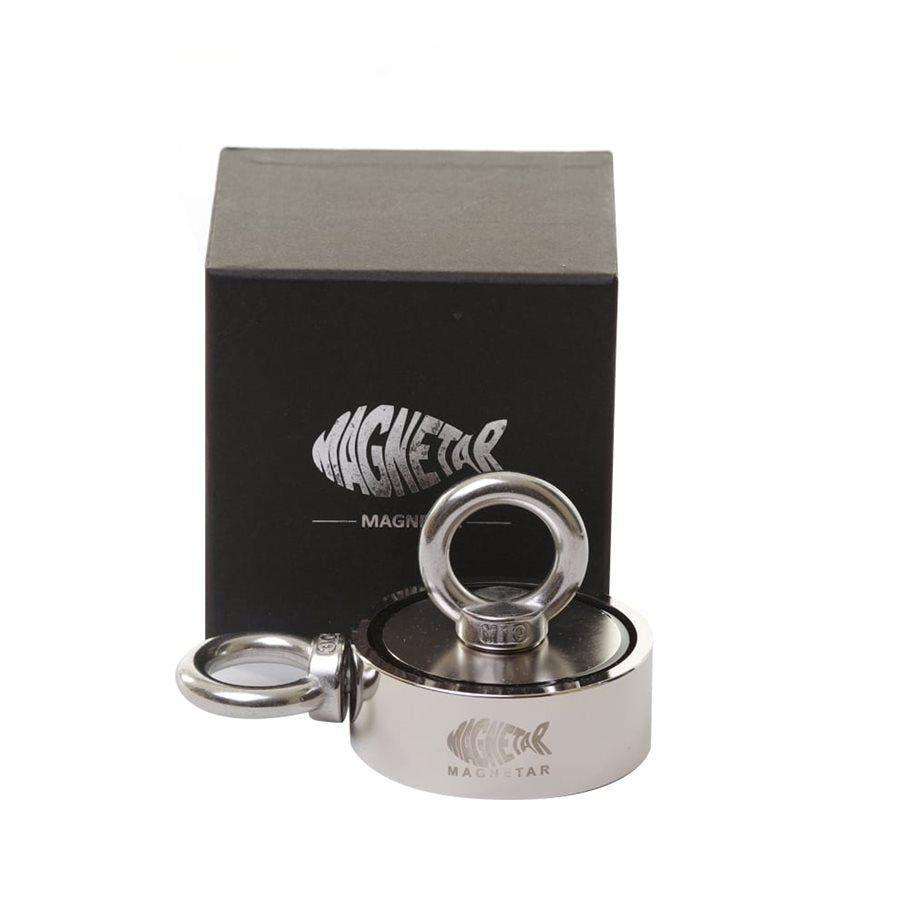 Bulldog 500 dubbelsidig fiskemagnet, 2x 250 kg, skyddad EN STL