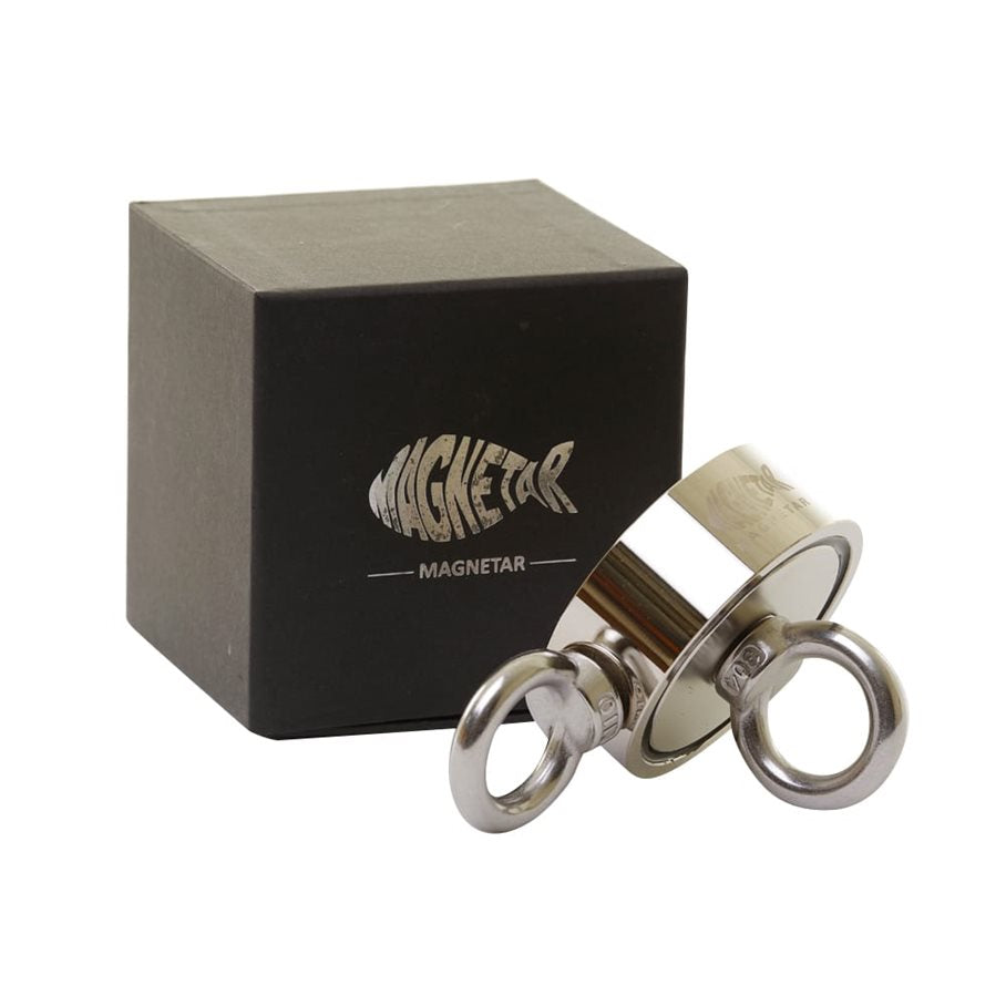 Bulldog 500 dubbelsidig fiskemagnet, 2x 250 kg, skyddad EN STL