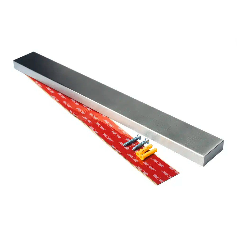 Knivhållare magnetisk med rostfri stålyta, 47x360 mm EN STL