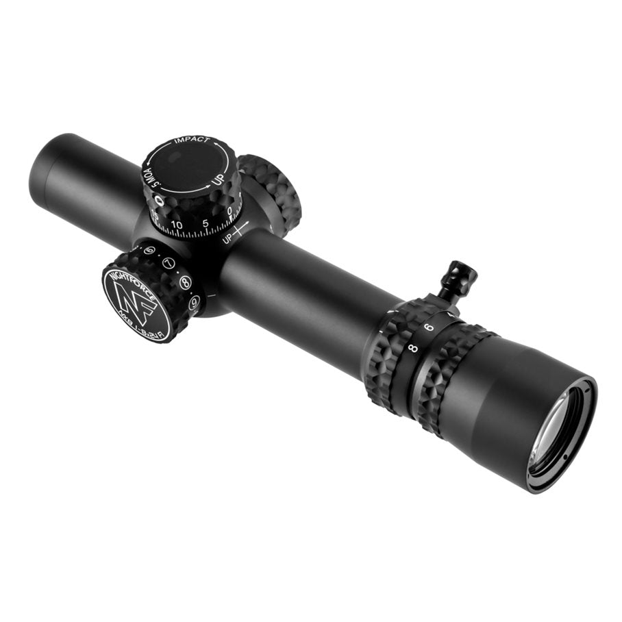 NX8 1-8x24 F1 FFP MIL FC Kikarsikte SVART / 30 MM