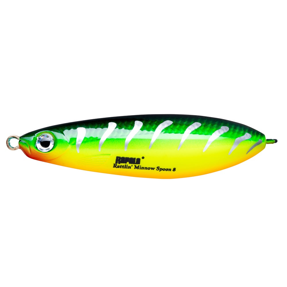 Minnow Spoon Rattlin 8 cm, Vasskyddat bete PWRT / 8 CM / 22 GRAM