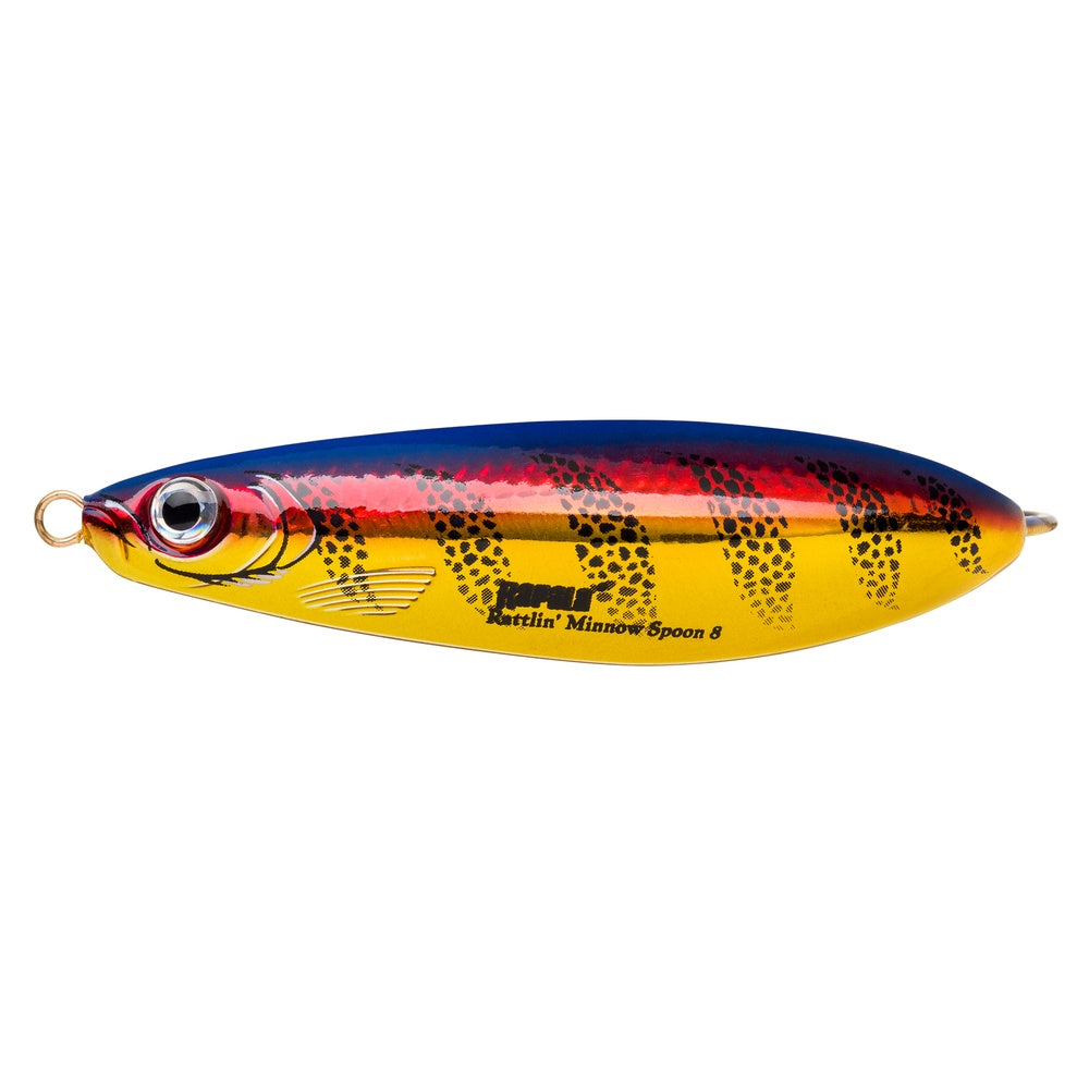 Minnow Spoon Rattlin 8 cm, Vasskyddat bete PWRT / 8 CM / 22 GRAM