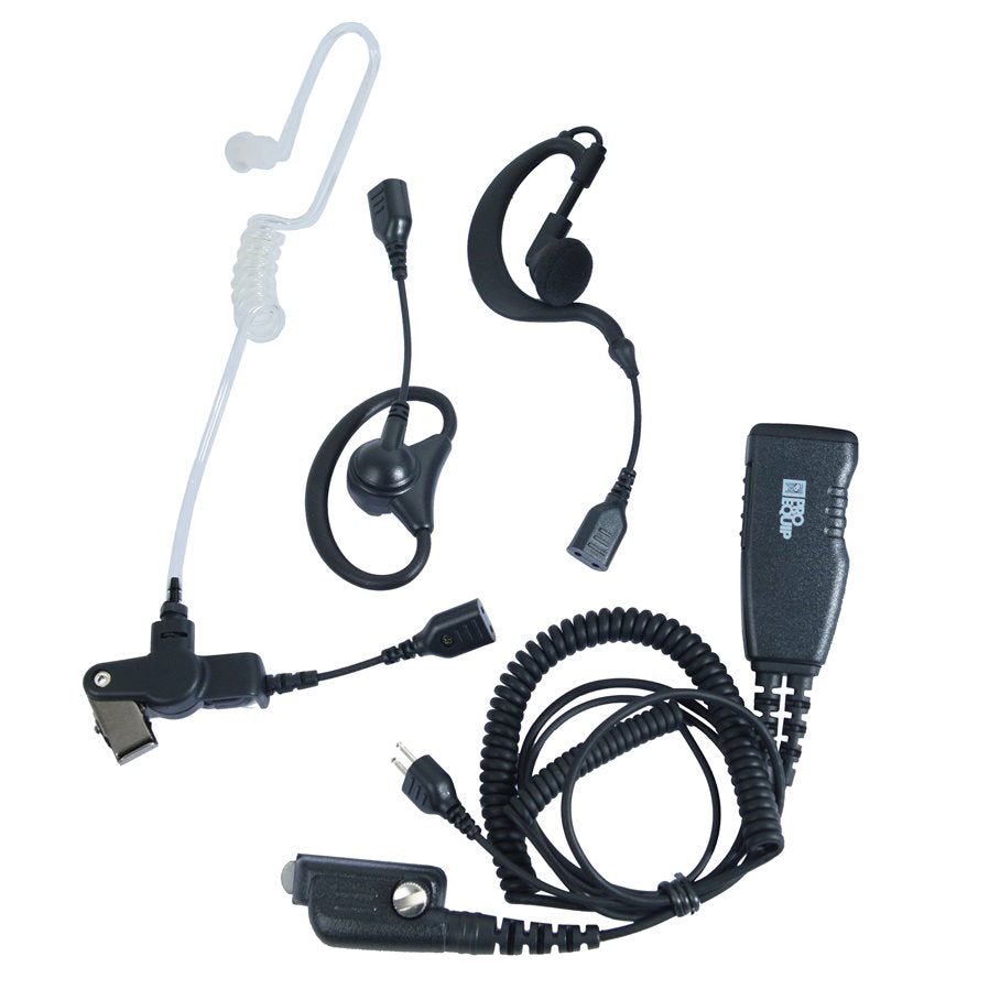 ProEquip PRO-U650SA Headset, 4-i-1, 3 öronbyglar/Peltor, PTT SVART / EN STL