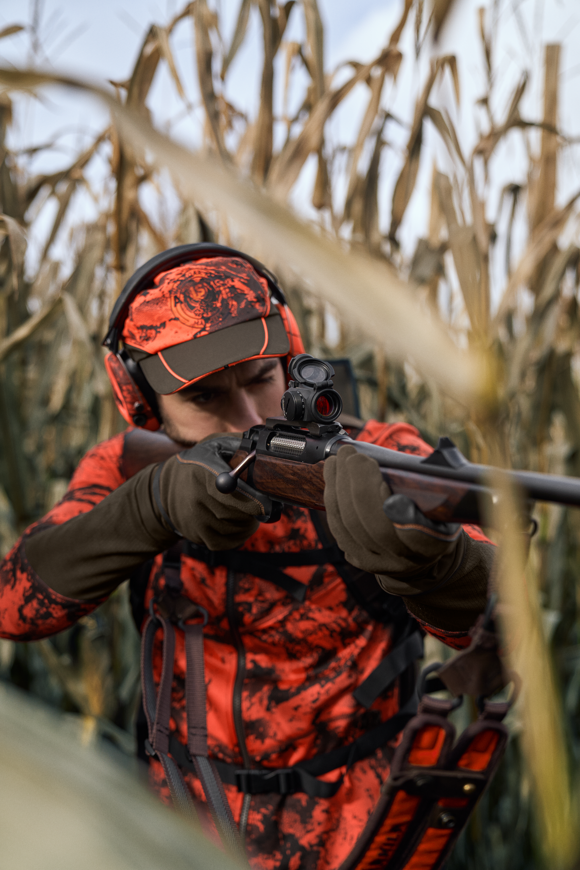 Wildboar Pro Keps AXIS MSP ORANGE BLAZE/SHADOW BROWN / EN STL