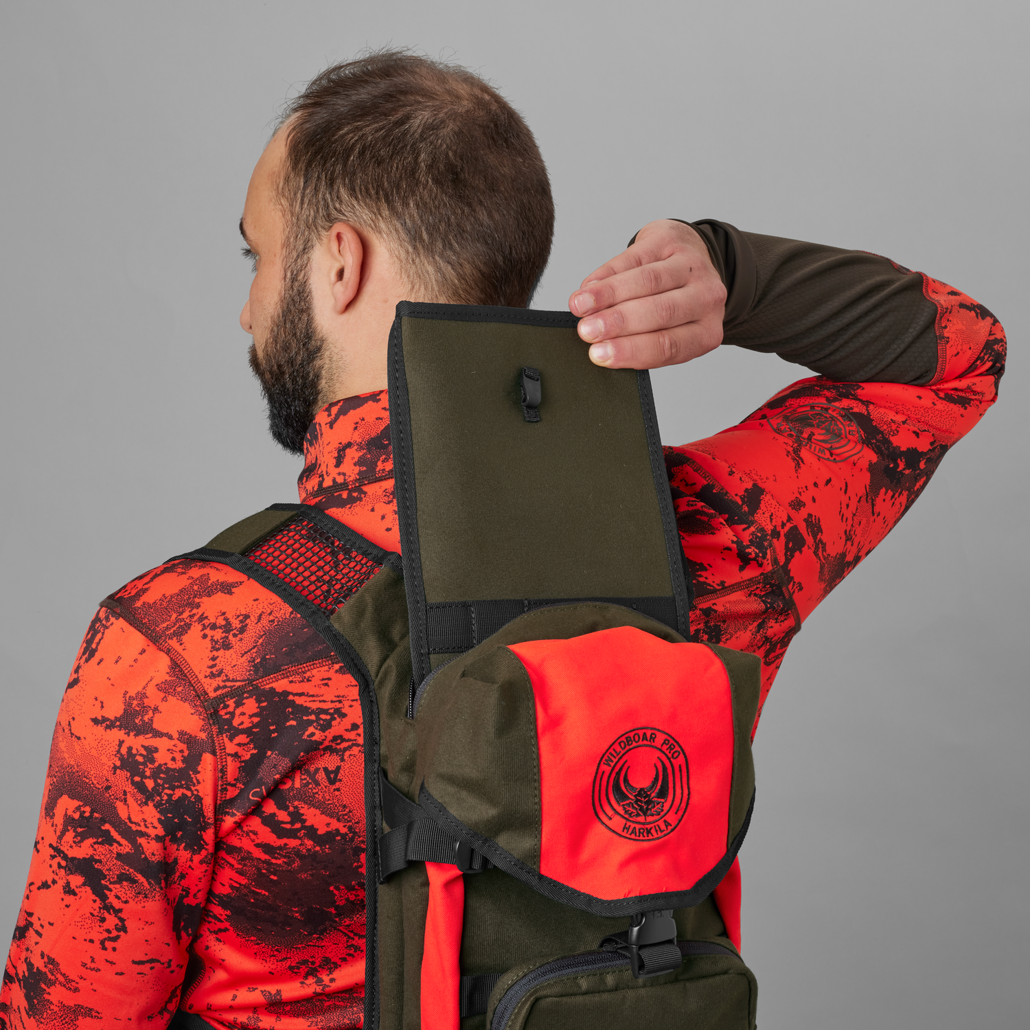 Wildboar Pro ryggsäck WILLOW GREEN/ORANGE / 12 L