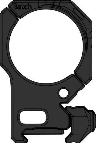 SP-4302C Gen 3 34 mm Picatinny Fastmontage, 3 MIL, 38 mm EN STL
