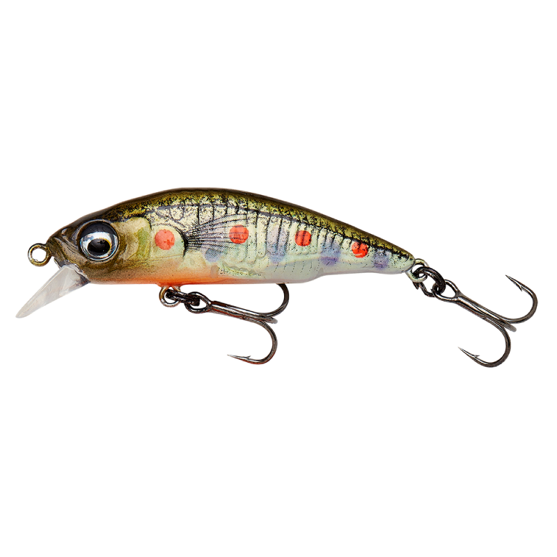 3D Sticklebait Twitch GREEN SILVER AYU / 65 MM / 9,4 GRAM