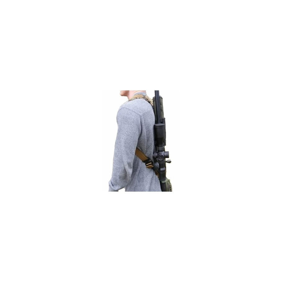 elite biathlon sling with swivels COYOTE BROWN / EN STL