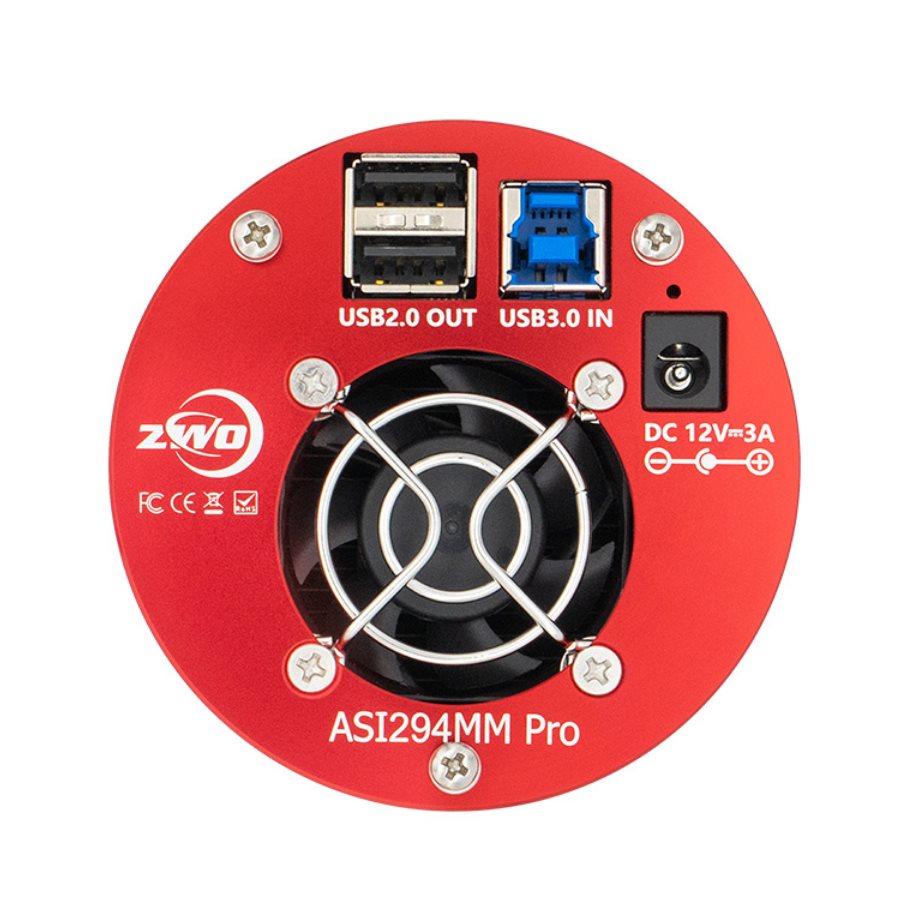 ASI294MM Pro - Kyld monokrom kamera med 12 MP M4/3 sensor EN STL