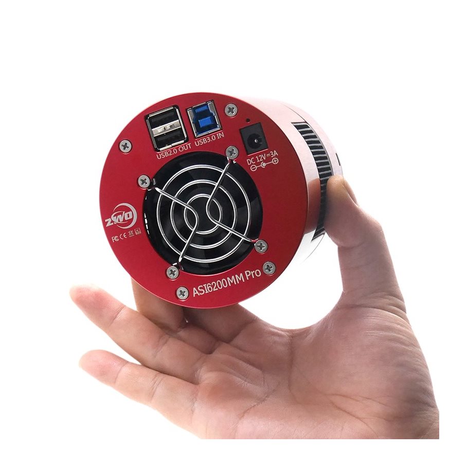 ASI 6200 MC Pro - Kyld färgkamera med 62 MP 24x36 mm sensor EN STL