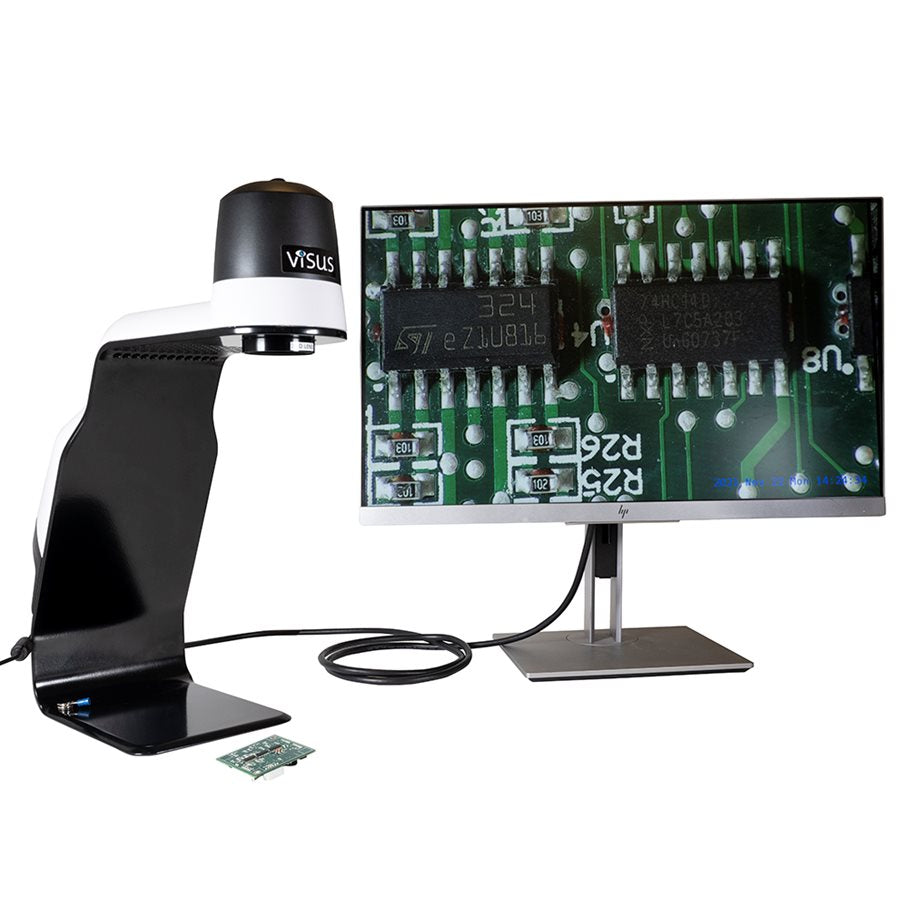 Cmore FHD Plus Arbetsmikroskop För Lödning etc. EN STL