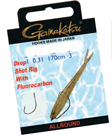 Dropshot Rig 170 cm KROK #1 OCH LINA 0,31 MM