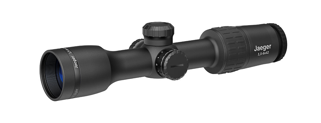 Jaeger 1,5-6x42 Belyst Kikarsikte X01i 30 MM