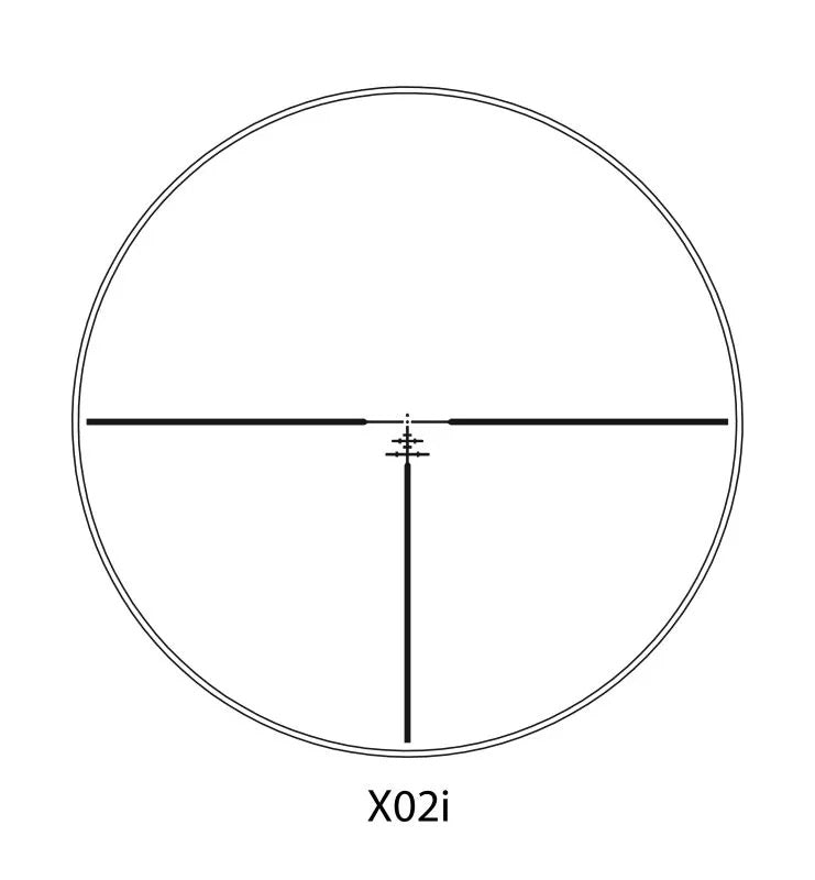 Jaeger 3-9x40 Belyst Kikarsikte X02i EN STL