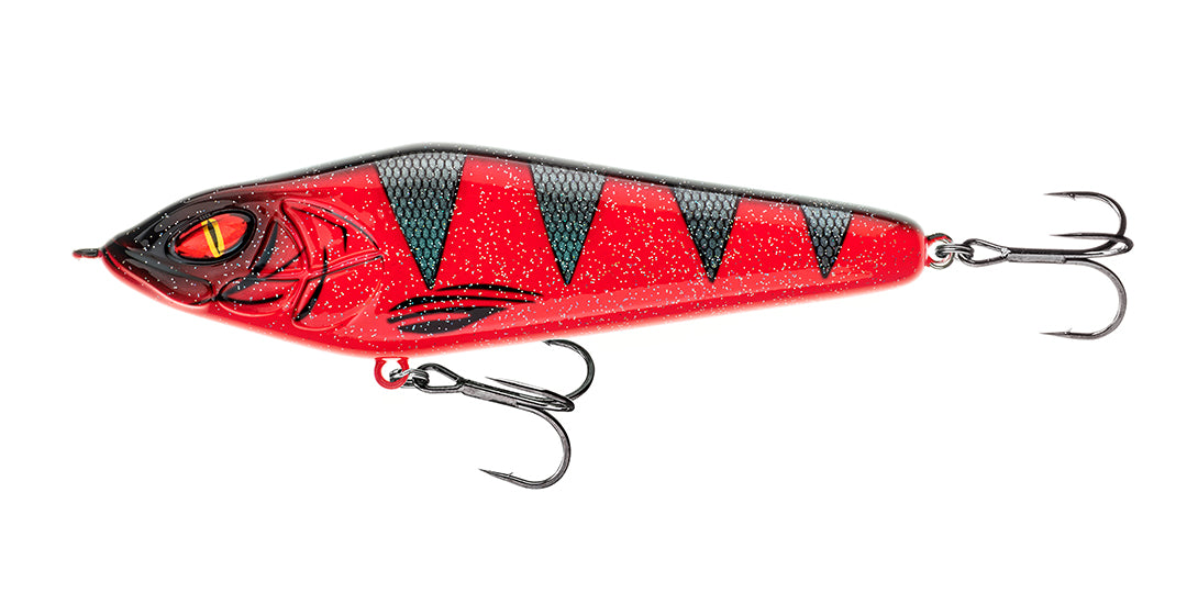 Prorex Lazy Jerk SS 120 mm Jerkbait RED TIGER / 12 CM