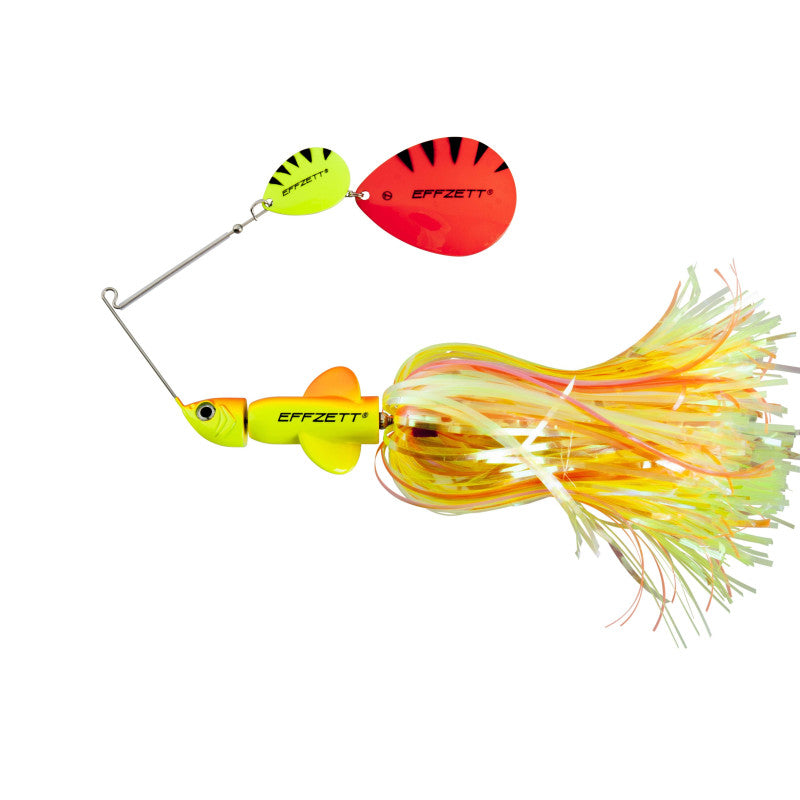 Spinnerbait FLUO YELLOW/ORANGE / 20 CM OCH 56 GRAM