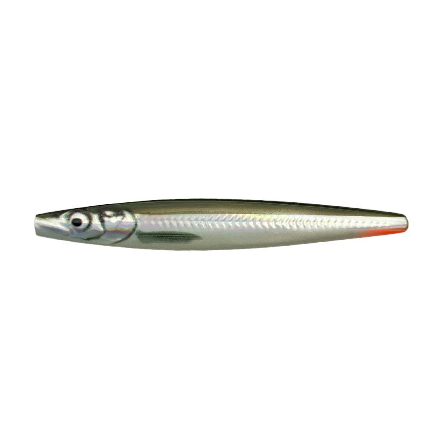 Line Thru Zerling 9,8 cm 16 g UV Sinking GREEN SILVER / EN STL
