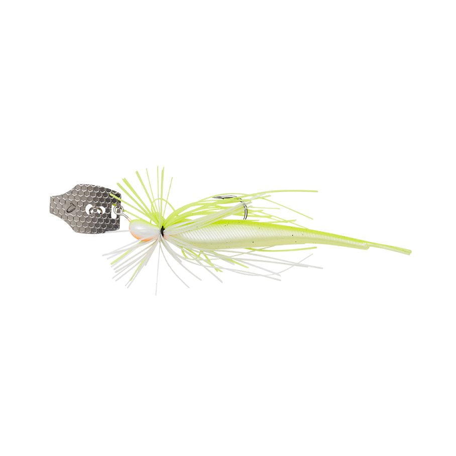 Crazy Swim Jig Vibrationsbete WHITE SILVER / 14 G