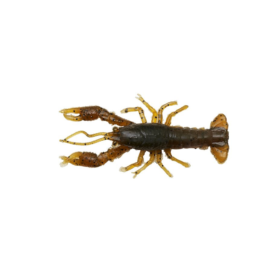 Ned Craw Floating 4 Stycken Gummibeten BLACK AND RED / 6,5 CM & 2,5 G