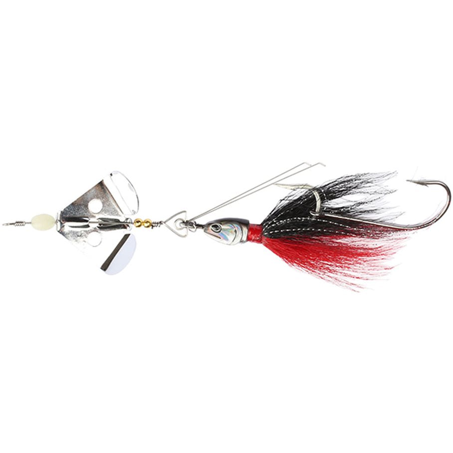Wiggbuzz 22 g Vasskyddad Bete BLACK/RED / EN STL