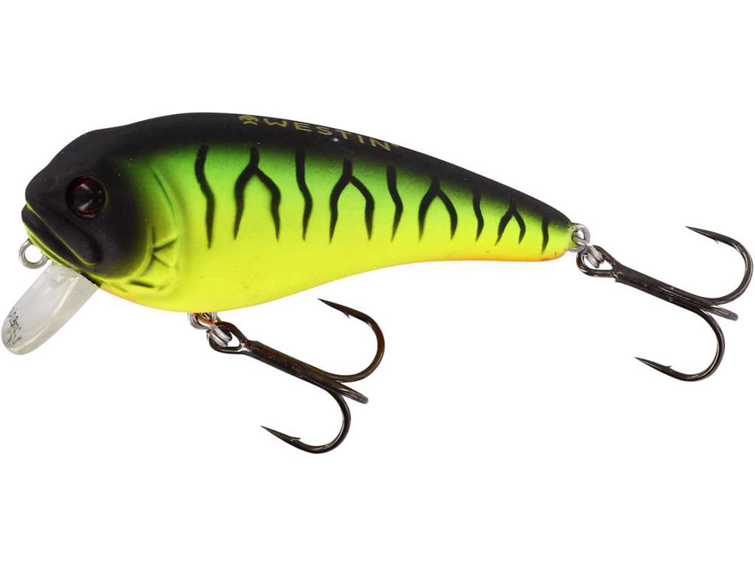Fatbite Crankbait Floating Wobbler STRIPED REDHEAD / 5,5 CM / 8 GRAM