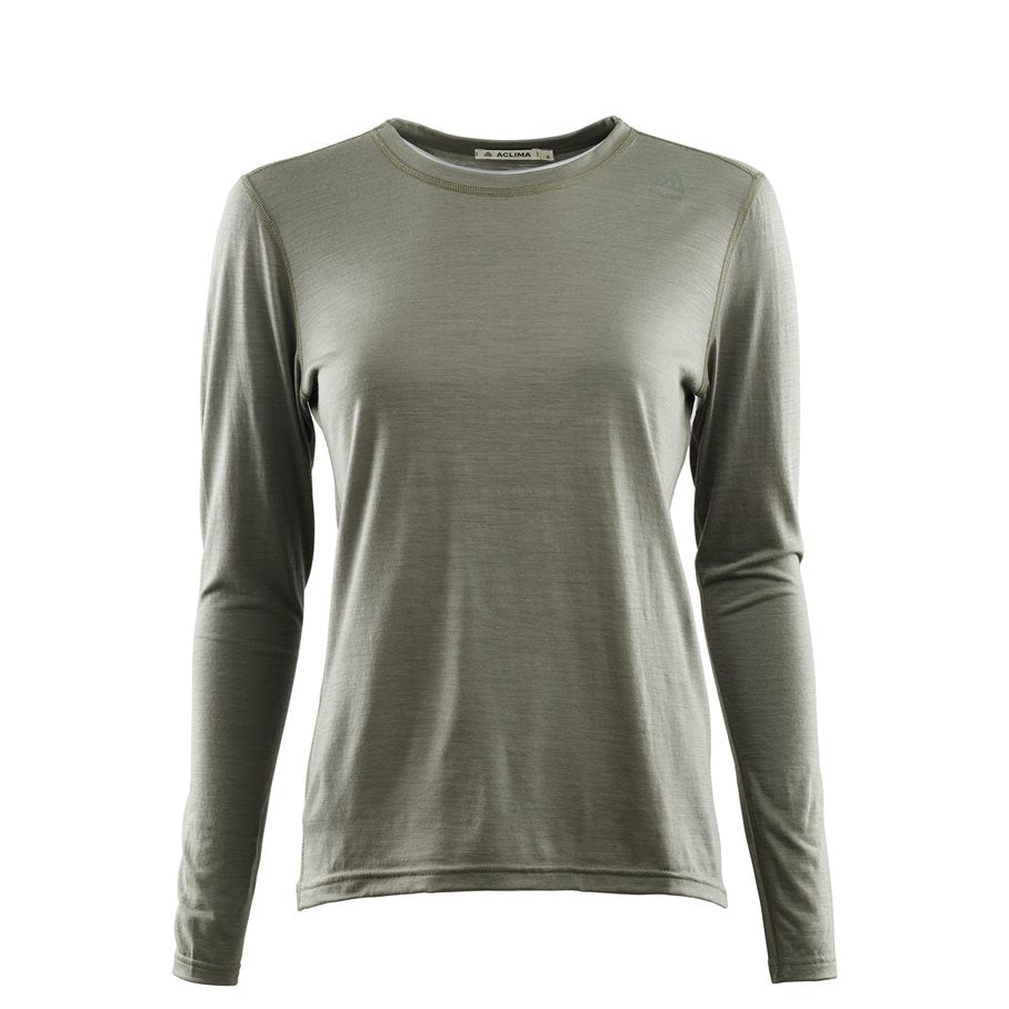 LightWool 140 Undershirt LS Women RANGER GREEN / XS