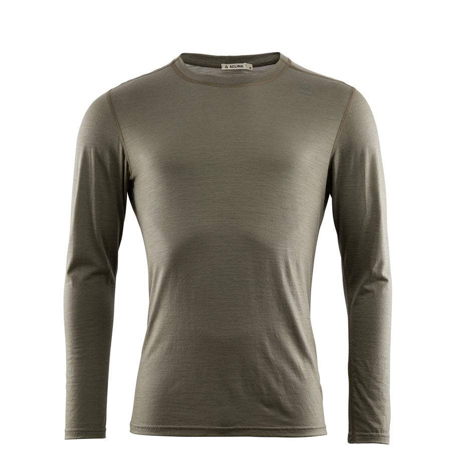 LightWool 140 Undershirt LS Men JET BLACK / XS