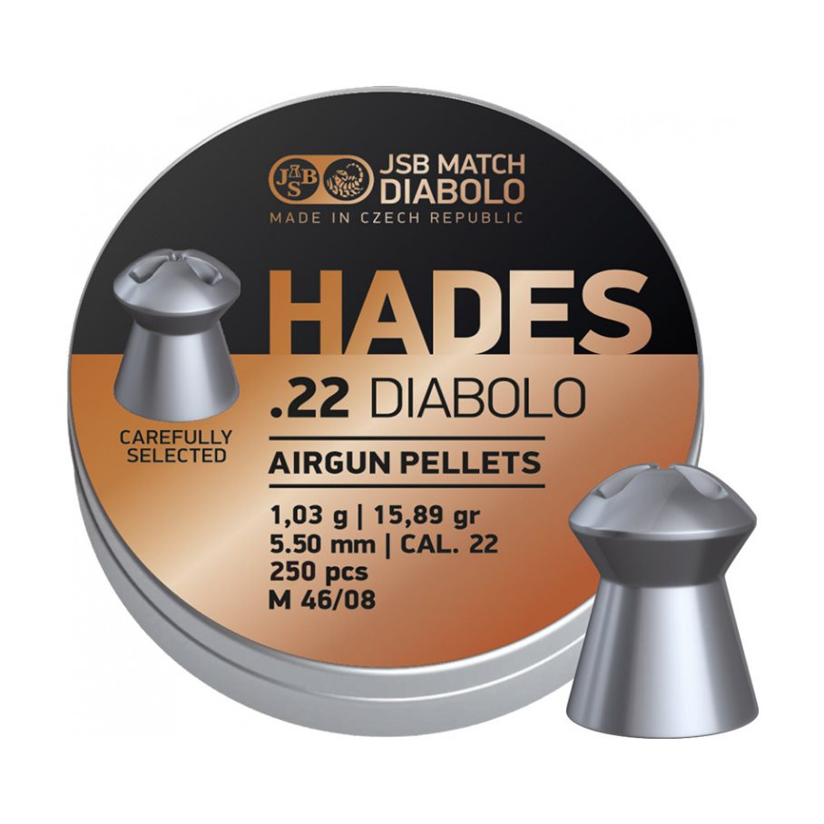 Hades, Luftgevärskula 5,50 mm - 1,030 g 250 ST / 5.5 MM