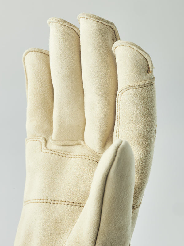 Chamois Ranch Glove - 5 finger NATURAL YELLOW / 10