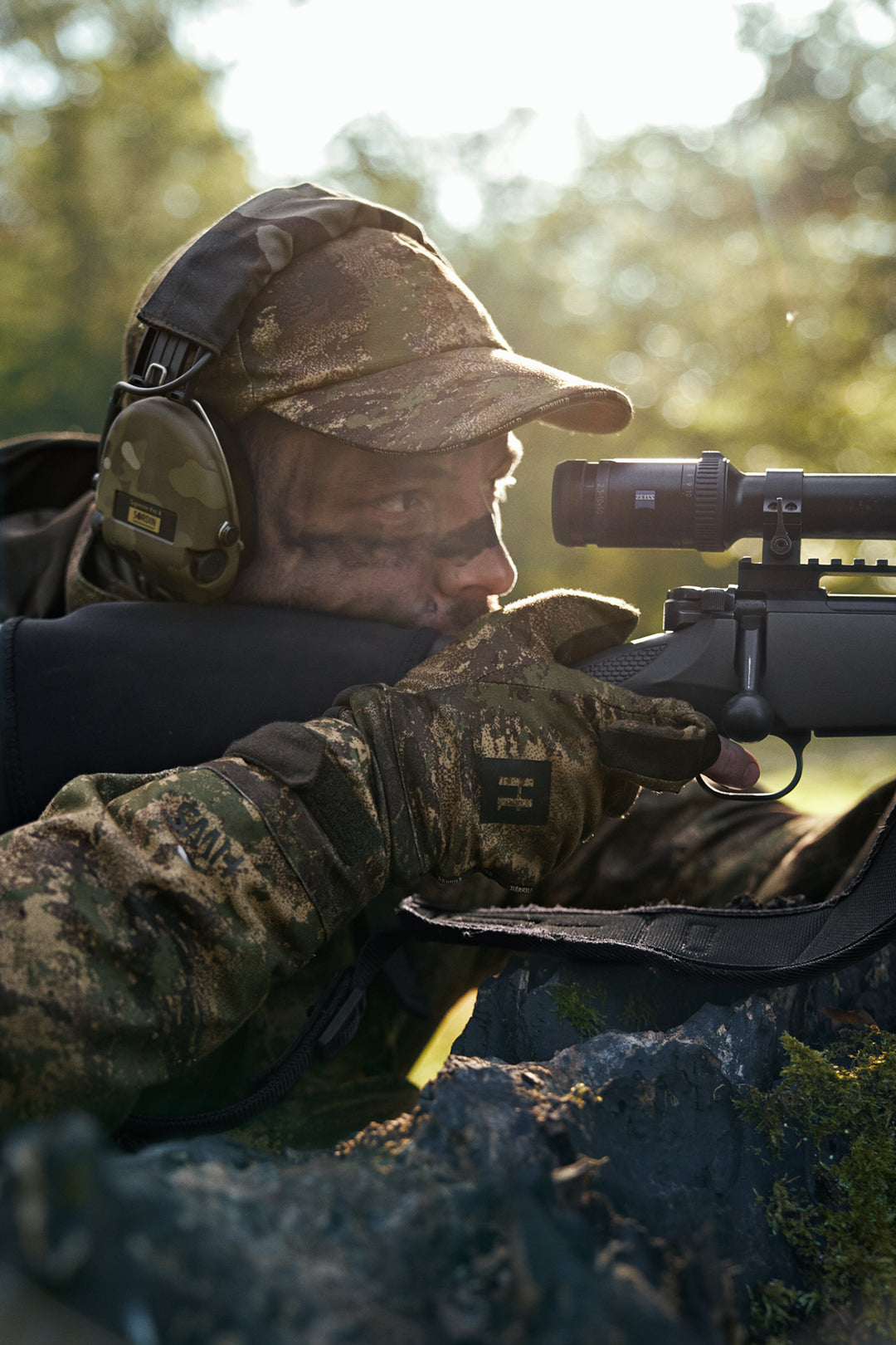 Deer Stalker camo HWS handske AXIS MSP FOREST / L