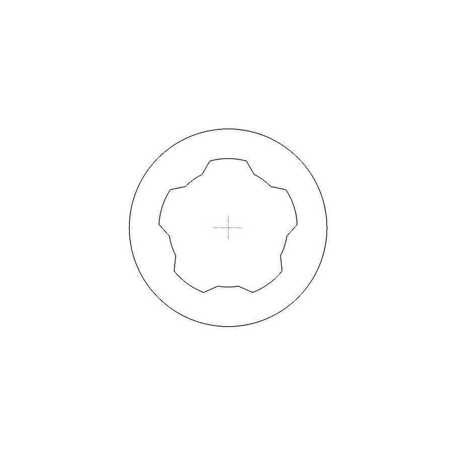 SS Pipämne 6,5 mm 8,5 TWIST BLANK CONT 29