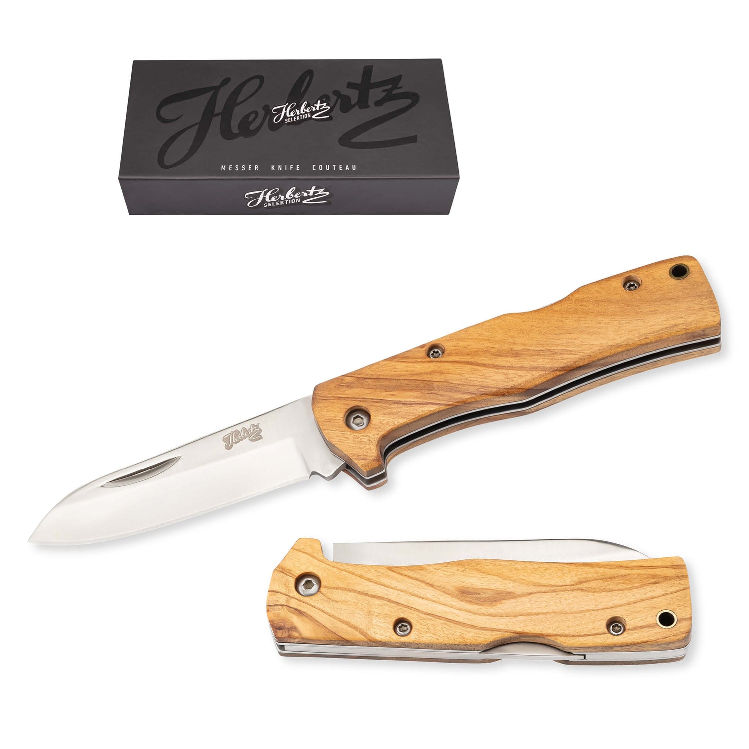 Fickkniv olivträ EN STL