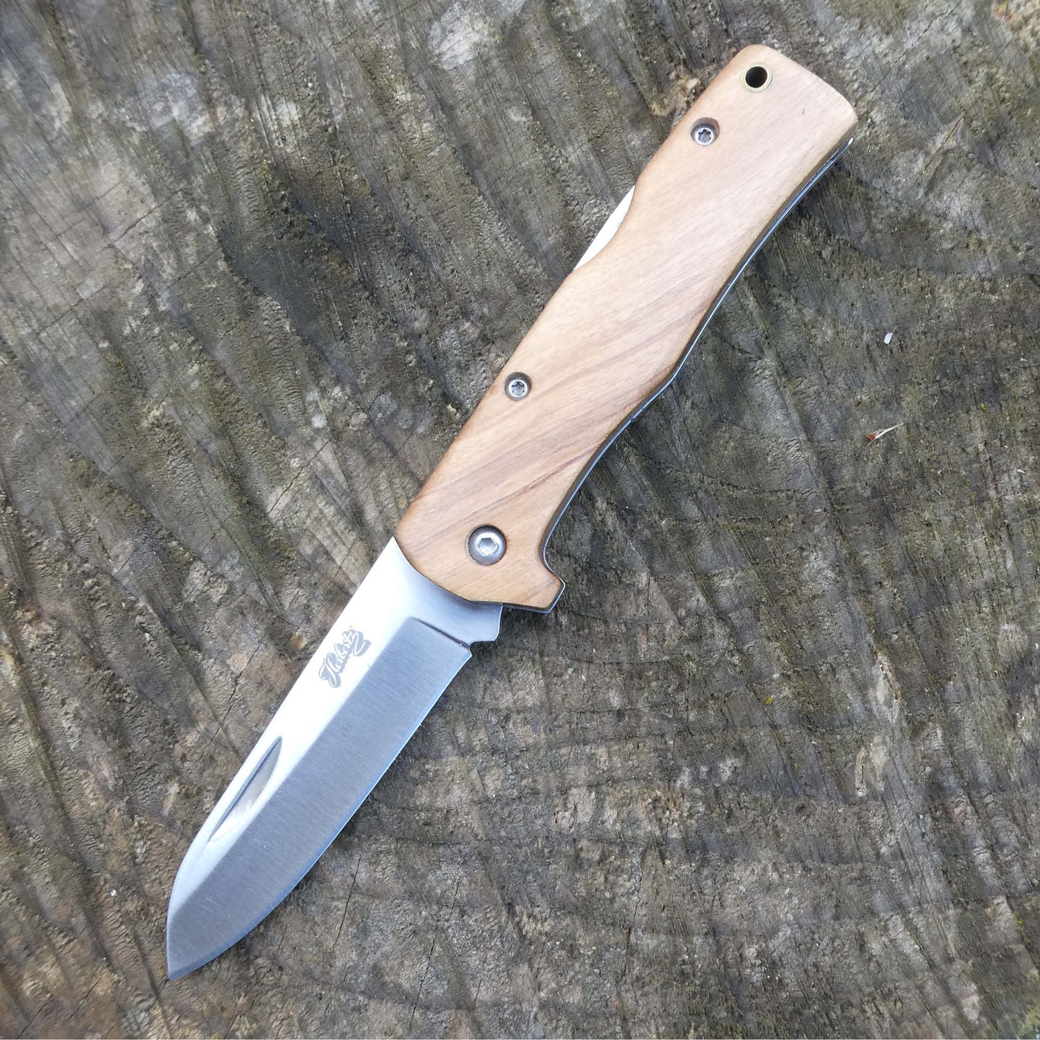 Fickkniv olivträ EN STL