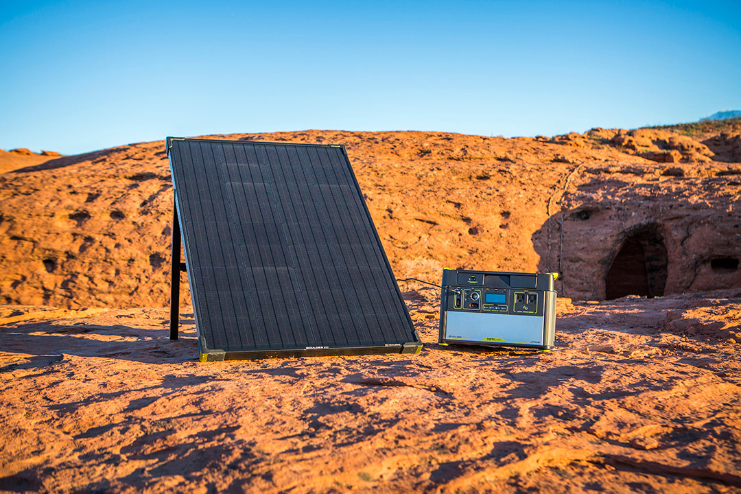 Boulder Solpanel 100 W SVART / EN STL