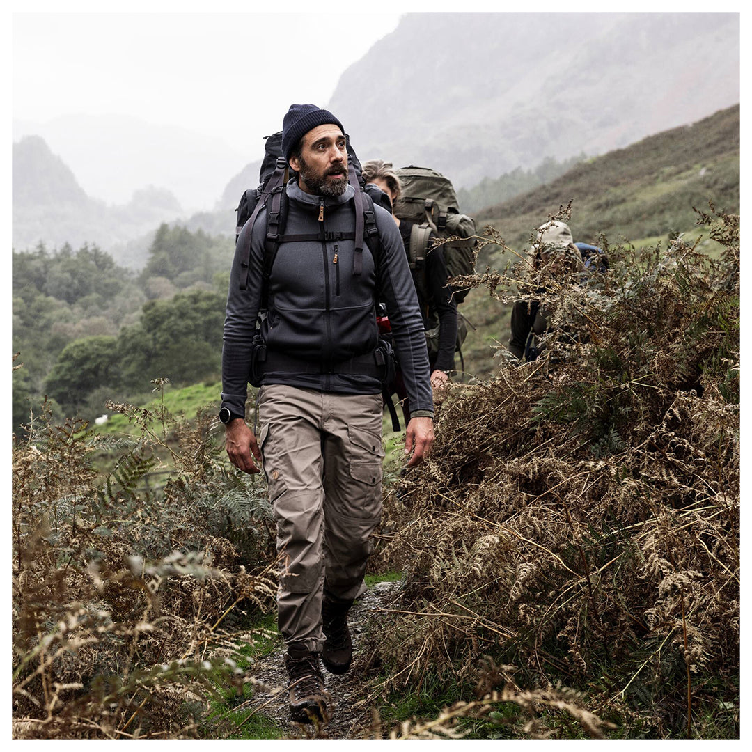 Abisko Trail Fleece INDIGO BLUE/DARK NAVY / L