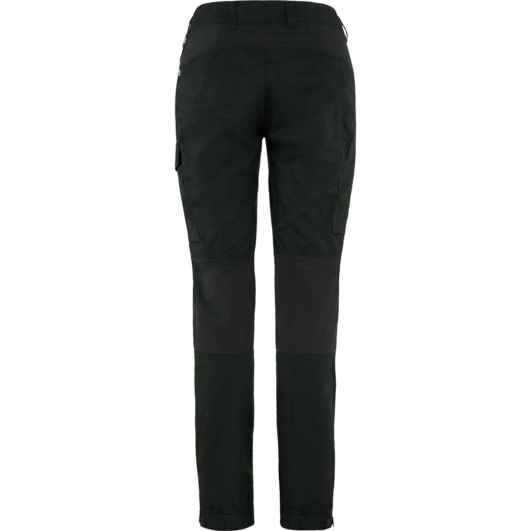 Kaipak Womens Trousers Curved BLACK / 36